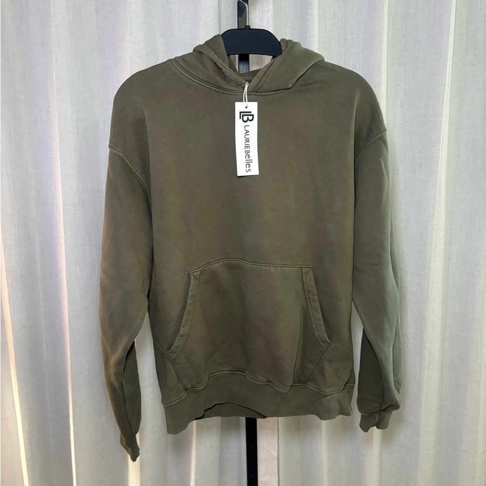 Olive Green Lauriebelles Hoodie